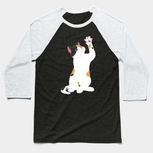 TRICOLOR CAT Baseball T-Shirt